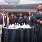 PS for Mining Mr. Harry Kimtai, PS for Blue Economy and Fisheries Ms. Betsy Njagi, PS for Higher Education Dr. Beatrice Inyangala, PS Forestry Mr. Gitonga Mugambi at the MUST Gala Dinner at Sarova Stanley Hotel